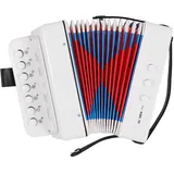 Sunydog Akkordeon, 10 Tasten Steuerung Akkordeon Musikinstrumente Mini Akkordeon Instrument ABS Material Musikinstrument für Anfänger