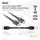 Club 3D HDMI-Kabel 4,00 m Schwarz/Grau