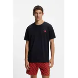hugo underwear HUGO Shorty Aaron (Set, 2 tlg) aus Stretch-Baumwolle mit Stack-Logos, regular fit bunt|rot|schwarz XL (52)