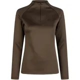 Eskadron Platinum Half Zip-Shirt Platinum teak brown