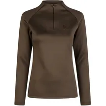 Eskadron Platinum Half Zip-Shirt Platinum teak brown