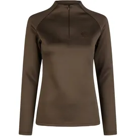 Eskadron Platinum Half Zip-Shirt Platinum teak brown