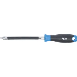 BGS Flexibler Schraubendreher mit Rundgriff E-Profil E4 Klingenlänge 150 mm