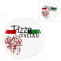 MamboCat Pizzateller 2er Set Pizzateller Pizza Italian 28cm