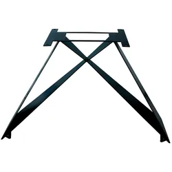 Tischbein SIT, schwarz, B:119cm H:71,4cm T:56cm, Tischbeine, Cross Base