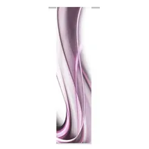 Home fashion Schiebevorhang Stoff Beere 245 x 60 cm