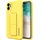 COFI iPhone SE 2020 Silikon Case Gelb