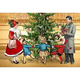 Coppenrath Verlag Wand-Adventskalender Willkommen im Weihnachtshaus