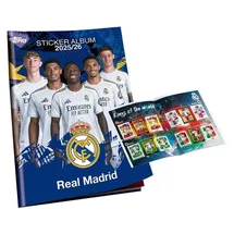 Topps Real Madrid Sticker Album Set