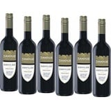 Turmfalke Dornfelder QbA Rotwein trocken Qualitätswein 750ml 6er Pack