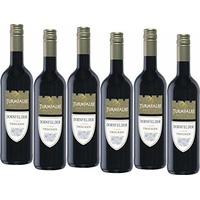 Turmfalke Dornfelder QbA Rotwein trocken Qualitätswein 750ml 6er Pack