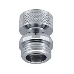 Neoperl Wasserhahnaufsatz Kugelgelenk 06310011 verchromt, IG 1/2"xAG 1/2", für Brausen