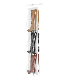 Whitmor Hängende Stiefelmappe, Hängeaufbewahrung für Herren- und Damenstiefel, 3 Paar