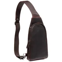 The Chesterfield Brand Bowey Umhängetasche Leder 17 cm braun