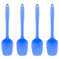 KOCHBLUME Flexlöffel S 4er Set | Premium-Silikon & BPA