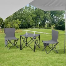 casa.pro Banzi Set 3-tlg. Grau