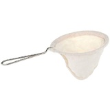 Kaffeefilter kegeln aus Edelstahl gießen über Kaffee wieder verwendbar Tropf Kaffeefilter griff Flanell tuch Sieb Filtertasse Kaffeegitter Filter beutel Weiß