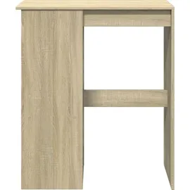 vidaXL Bartisch mit Regal 90 x 47,5 x 103,5 cm Braun