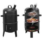 Jürgen Westerholt GmbH Räucherofen Räucher- und Grillofen ca. 40 x 75 cm schwarz