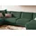 KAWOLA Wohnlandschaft U-Form Madeline Cord Longchair rechts smaragd