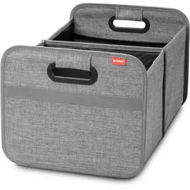 Achilles Auto Faltbox mit Kühleinsatz, Faltbare Kühlbox, Kofferraum-Organizer, Falt-Korb, Falttasche, Kofferraumtasche, Aufbewahrung Taschen, Box, 50 cm x 32 cm x 27 cm Grau