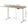 Vicco Schreibtisch Elevate, 140 x 80 cm 2 Motoren, Model 58658 - Weiß/Braun