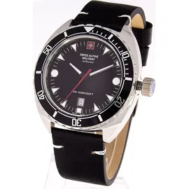 Swiss Alpine Military Analog Quarz Leder 40 mm 7066.1537