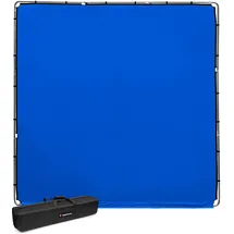 Manfrotto LR83352 StudioLink Chroma Key Blue Screen Kit 3x3m| Preis nach Code NIKOLAUS
