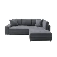 Bobb Ecksofa Arissa de Luxe ¦ grau ¦ Maße