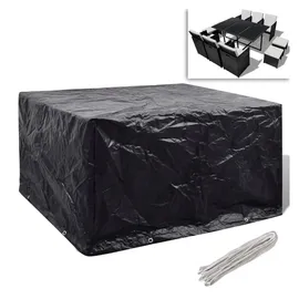 vidaXL Gartenmöbel-Abdeckung 172 x 113 x 73 cm Schwarz