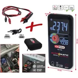KS Tools Automatik Digital-Multimeter inkl. Prüfspitzen