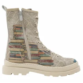 DOGO Gisele Schnürstiefel Boots Red Fox Damen Stiefeletten Damen, Gr. 40 EU