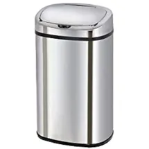 Kitchen Move Sensor-Mülleimer 58 l Silber
