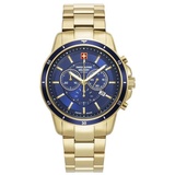 Swiss Alpine Military Herren Uhr Chronograph Herrenuhr 44mm 10ATM