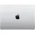 Apple MacBook Pro 14.2 Nanotexturglas M4 10?Core CPU, 10?Core GPU, 24GB Ram, 512GB SSD, 70W, – BTO MW2W3D/A silber