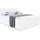 altdecor Boxspringbett mit Matratze, Topper, Polsterbett mit, Bettkasten MIAMI-Z KING - 180x200 - Weiß Kunstleder