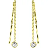 Amor Damen, Ohrhänger, 375er Gelbgold, gelbgold