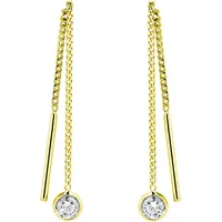 Amor Damen, Ohrhänger, 375er Gelbgold, gelbgold