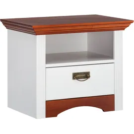 OTTO home Nachtschrank Konrad 56 x 39 x 45 cm Weiß