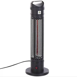 Beliani TERRASSENSTRAHLER Schwarz Krakatoa