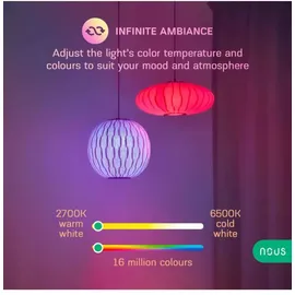 Nous Smart Light Lampe 5 W E14 RGB