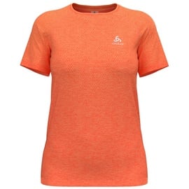 Odlo Damen T-Shirt Crew Neck S/S orange