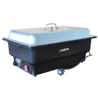 Saro Lorena, Geschirrwärmer 900 W, Schwarz, Edelstahl
