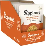 Applaws Hühnerbrust & Kürbis 12 x 70 g