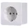 Jung SCHUKO-Steckdose aws 321 A WW