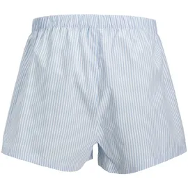JACK & JONES Milano Boxershorts Chambray Blue / Chambray Striped / Skyway Checks XL 3er Pack
