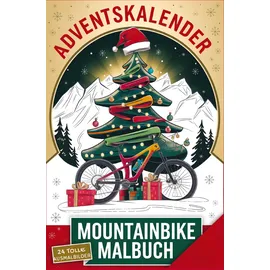 Bookmundo Mountainbike Adventskalender Malbuch 1 St.
