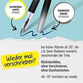 Online Schreibgeräte ONLINE® magiXX Dark Shadow Patronenfüller schwarz M (mittel), 1 Set