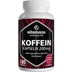 Koffein 200mg Hochdosiert