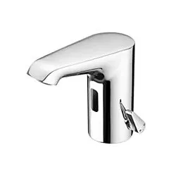 Schell Xeris E Elektronische-Waschtisch-Armatur 002210699 verchromt, für Mischwasser, ohne Stromversorgung